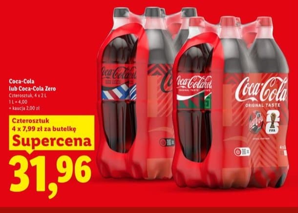napój gazowany cola
