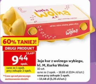jaja kur z wolnego wybiegu