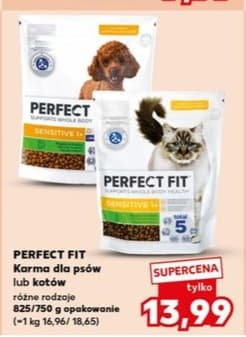 karma dla psów lub kotów sensitive
