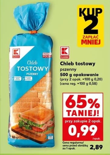 chleb tostowy pszenny