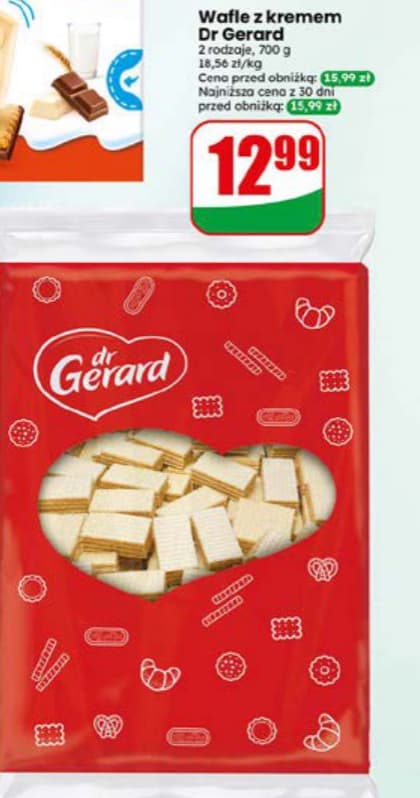wafle z kremem