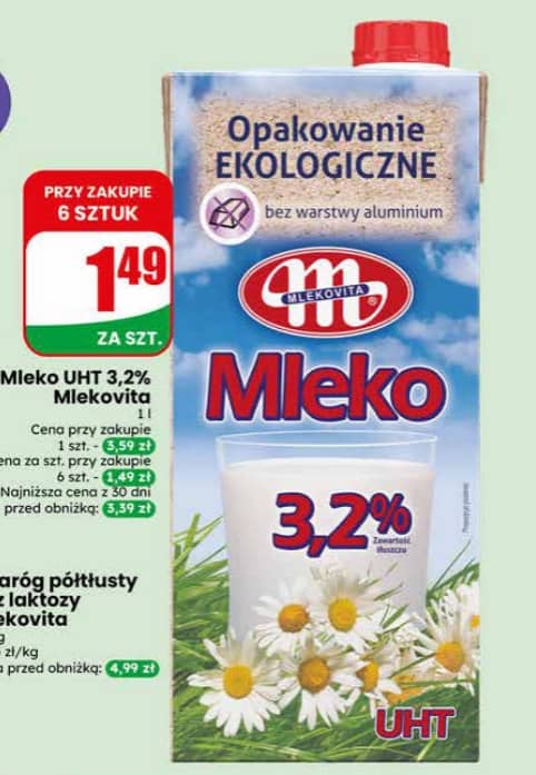 Mlekovita mleko UHT 3,2% 1l