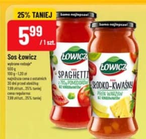 Łowicz sos 500g
