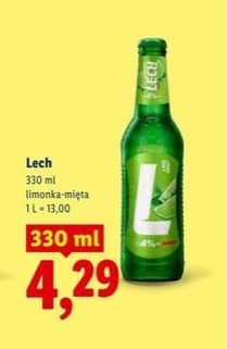 Lech napój alkoholowy limonka-mięta 330ml