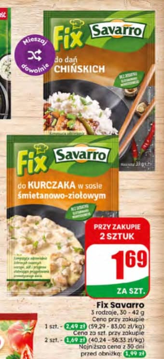 Savarro fix do dań chińskich 30-42g