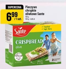 pieczywo chrupkie oliwkowe