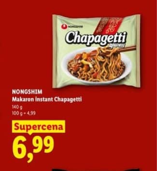 Nongshim makaron instant Chapagetti 140g