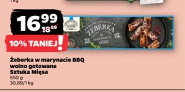 żeberka w marynacie BBQ wolno gotowane