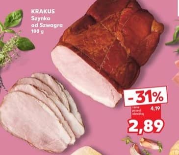 Krakus szynka od szwagra 100g