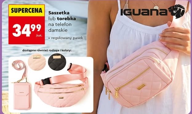 saszetka lub torebka na telefon damska