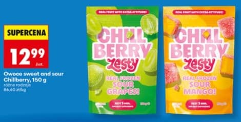 Owoce sweet and sour Chillberry