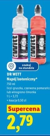napój izotoniczny
