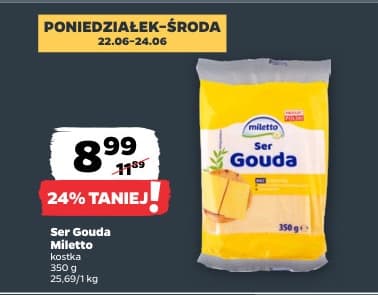 ser gouda w kostce