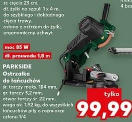 ostrzałka do łańcuchów