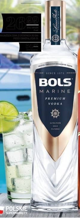 Bols wódka premium Marine