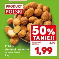 ziemniak wczesny jadalny