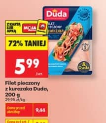 Duda filet pieczony z kurczaka 200g