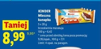 mleczna kanapka brzoskwinia i marakuja