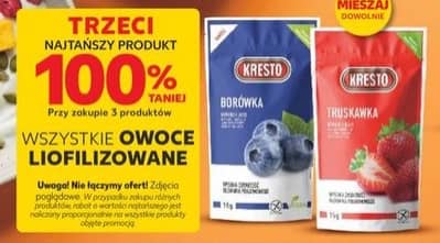 Kresto owoce liofilizowane 25/15g