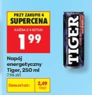 Tiger napój energetyczny 250ml