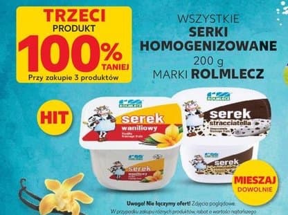 Wszystkie serki homogenizowane
