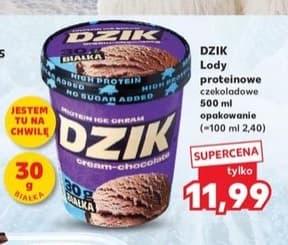 lody proteinowe czekoladowe