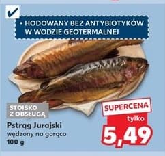 pstrąg Jurajski wędzony na gorąco