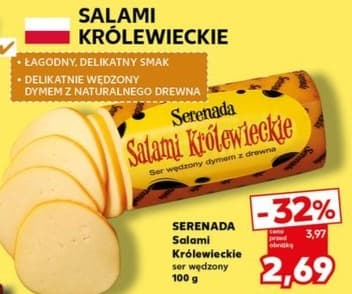 salami Królewieckie ser wędzony