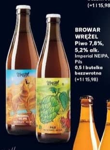 Browar Wrężel piwo Imperial NEIPA 0.5l