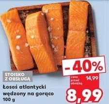 łosoś atlantycki wędzony na gorąco