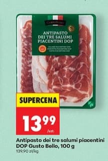 antipasto dei tre salumi