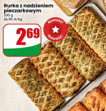rurka z nadzieniem pieczarkowym