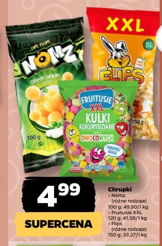chrupki różne marki