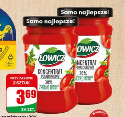 koncentrat pomidorowy 30%