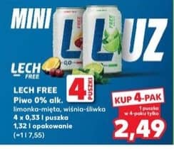 Lech Free piwo bezalkoholowe 0.33l