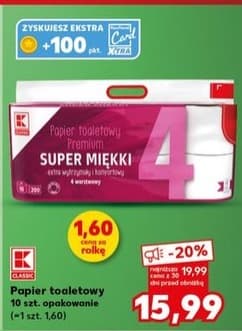 papier toaletowy Premium Super Miękki 4-warstwowy