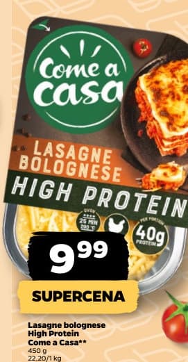lasagne bolognese High Protein
