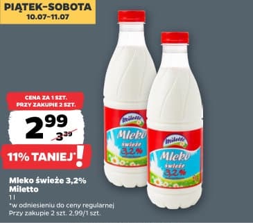 mleko świeże 3,2%