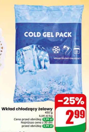 wkład chłodzący żelowy