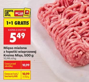 mięso mielone z łopatki wieprzowej