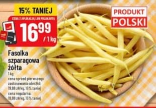 fasolka szparagowa żółta
