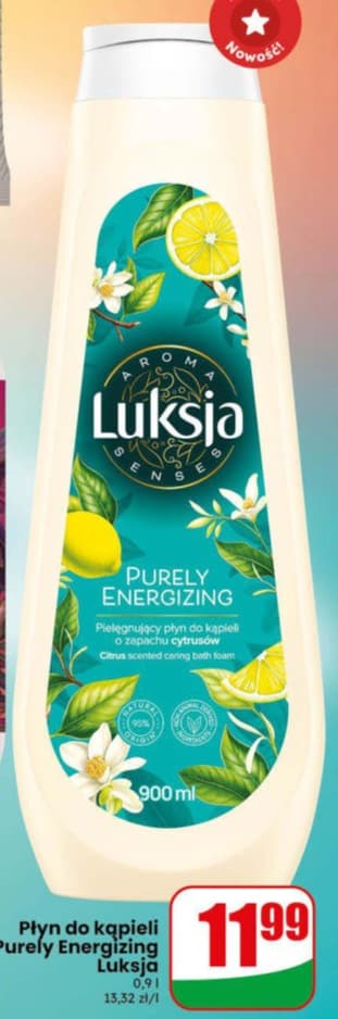 płyn do kąpieli Purely Energizing
