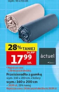 prześcieradło z gumką