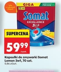 kapsułki do zmywarki 3w1 lemon