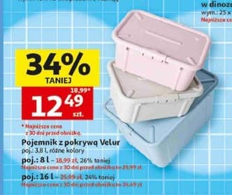 pojemnik z pokrywką Velur