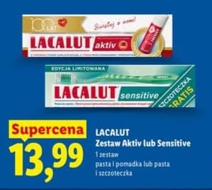 zestaw pasta i pomadka lub pasta i szczoteczka