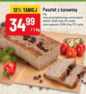 pasztet z żurawiną
