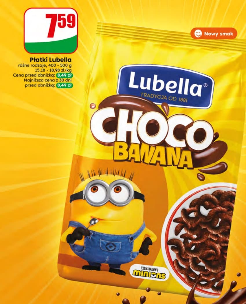 płatki śniadaniowe Choco Banana