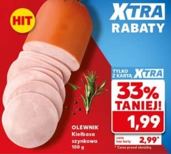 Olewnik kiełbasa szynkowa 100g