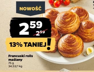 francuski rolls maślany